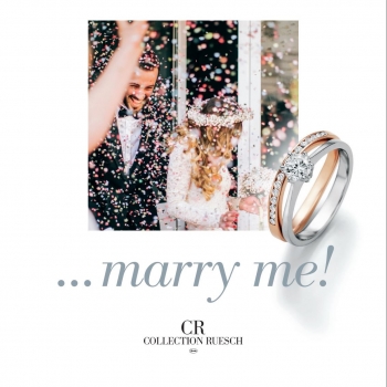 Tricolor Ringe mit 1,32 ct Brillanten